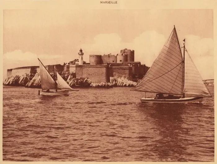 Framed Print : Chateau d If, (Castle of If), Marseille, 1930. Creator: Unknown Framed Print : Chateau d If, (Castle of If), Marseille, 1930. Creator: Unknown