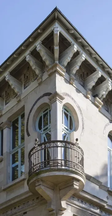 Framed Print : Chateau Delune, 86 Avenue Franklin Roosevelt, Brussels, Belgium, c2014-2017. Artist Framed Print : Chateau Delune, 86 Avenue Franklin Roosevelt, Brussels, Belgium, c2014-2017. Artist