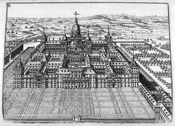 Chateau design, 1664. Artist: Georg Andreas Bockler