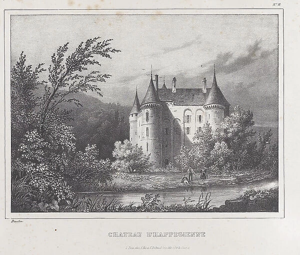 Château d'Happegienne, 1830-60. Creator: Anon