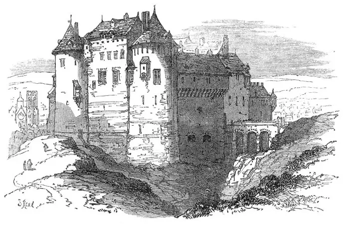 Framed Print : Chateau, Dieppe, 1871. Creator:s Read Framed Print : Chateau, Dieppe, 1871. Creator:s Read