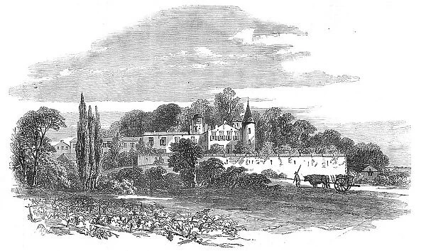 The Chateau Lafitte, Medoc, near Bordeaux, 1854. Creator: Edmund Evans