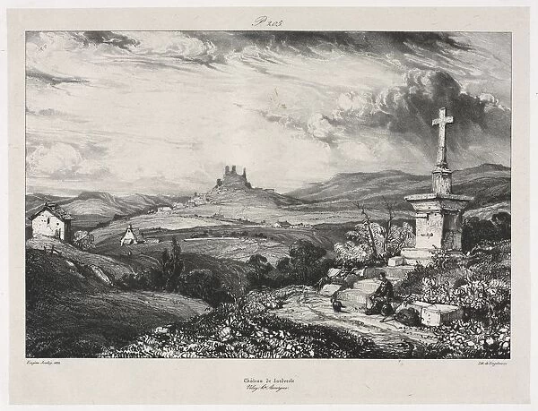Chateau de Larderole, 1832. Creator: Eugene Isabey (French, 1803-1886)