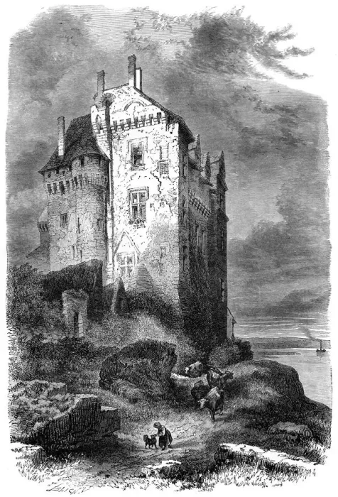 Framed Print : Chateau de Montsoreau, France, 15th century (1882-1884) Framed Print : Chateau de Montsoreau, France, 15th century (1882-1884)
