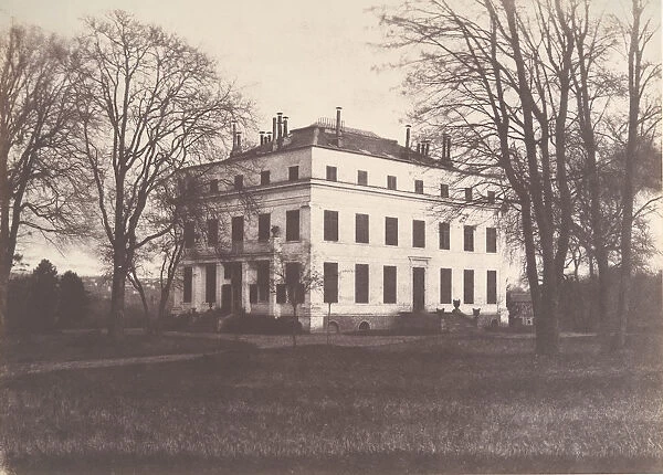 Chateau of Princess Mathilde, Enghien, 1854-55. Creator: Edouard Baldus