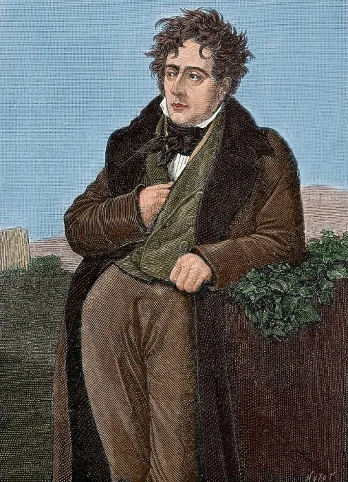 Framed Print : Chateaubriand, Francois Rene, Vicomte de, French writer and member of the French... 1883. Creator: Unknown Framed Print : Chateaubriand, Francois Rene, Vicomte de, French writer and member of the French... 1883. Creator: Unknown