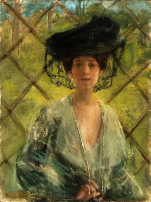 Framed Print : The Chatelaine, 1912. Creator: Alice Pike Barney Framed Print : The Chatelaine, 1912. Creator: Alice Pike Barney