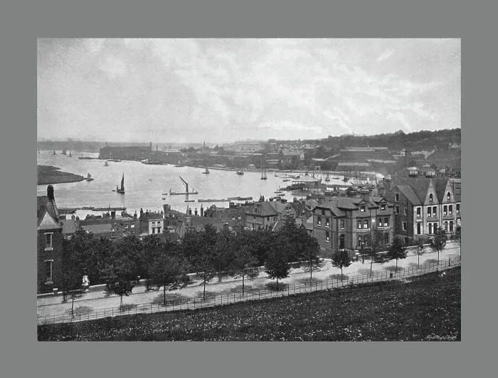 Framed Print : Chatham, c1900. Artist: Poulton & Co Framed Print : Chatham, c1900. Artist: Poulton & Co