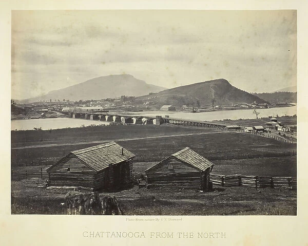 Chattanooga from the North, 1864. Creator: George N. Barnard