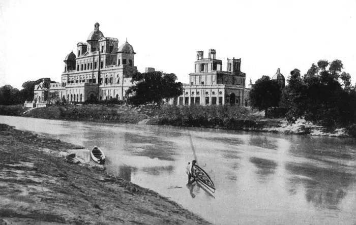Framed Print : Chattar Manzil Palace, Lucknow, India, 20th century