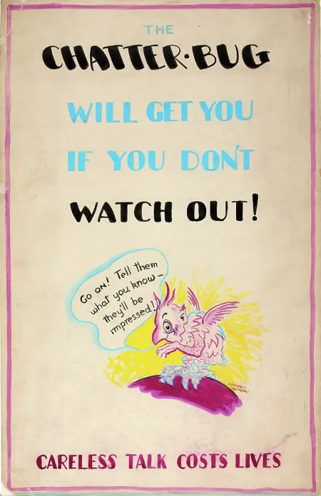 Framed Print : The chatterbug will get you if you don't watch out Framed Print : The chatterbug will get you if you don't watch out