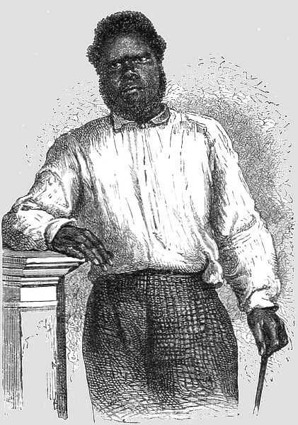 Chatton, Native Kanak Schoolmaster; Some Account of New Caledonia, 1875. Creator: Unknown