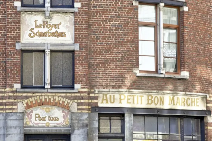 Framed Print : Chausee de Helmet / Rue du Foyer Schaerbeekois, Brussels, Belgium, (1902), c2014-2017 Framed Print : Chausee de Helmet / Rue du Foyer Schaerbeekois, Brussels, Belgium, (1902), c2014-2017