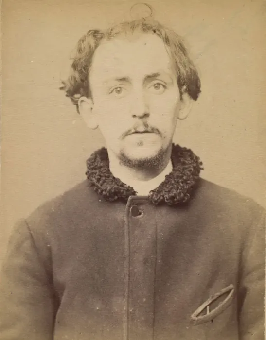 Framed Print : Chavanne. Gaston. 26 ans, ne a Paris VIe. Graveur. Anarchiste. 28 / 2 / 94. 1894 Framed Print : Chavanne. Gaston. 26 ans, ne a Paris VIe. Graveur. Anarchiste. 28 / 2 / 94. 1894