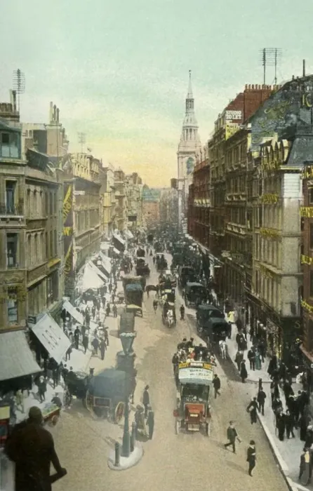 Framed Print : Cheapside, c1900s. Creator: Eyre & Spottiswoode Framed Print : Cheapside, c1900s. Creator: Eyre & Spottiswoode