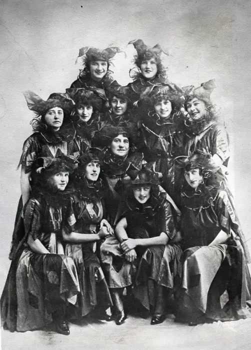 Framed Print : The Cheero Girls. Creator: Unknown Framed Print : The Cheero Girls. Creator: Unknown