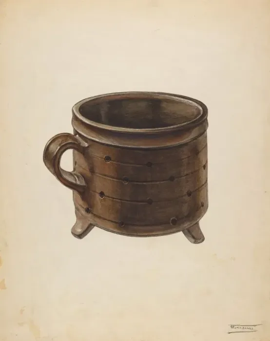 Framed Print : Cheese Pot, c. 1938. Creator: Frank Fumagalli Framed Print : Cheese Pot, c. 1938. Creator: Frank Fumagalli
