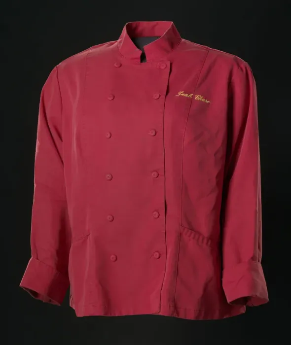 Framed Print : Chef jacket worn by Leah Chase, ca. 2012. Creator: Chefwear Framed Print : Chef jacket worn by Leah Chase, ca. 2012. Creator: Chefwear
