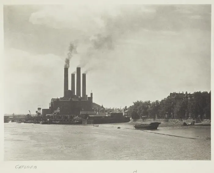 Framed Print : Chelsea. From the album: Photograph album - London, 1920s. Creator: Harry Moult Framed Print : Chelsea. From the album: Photograph album - London, 1920s. Creator: Harry Moult