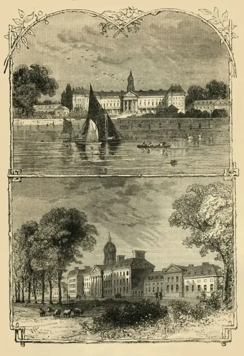 Framed Print : Chelsea Hospital, c1876. Creator: Unknown Framed Print : Chelsea Hospital, c1876. Creator: Unknown