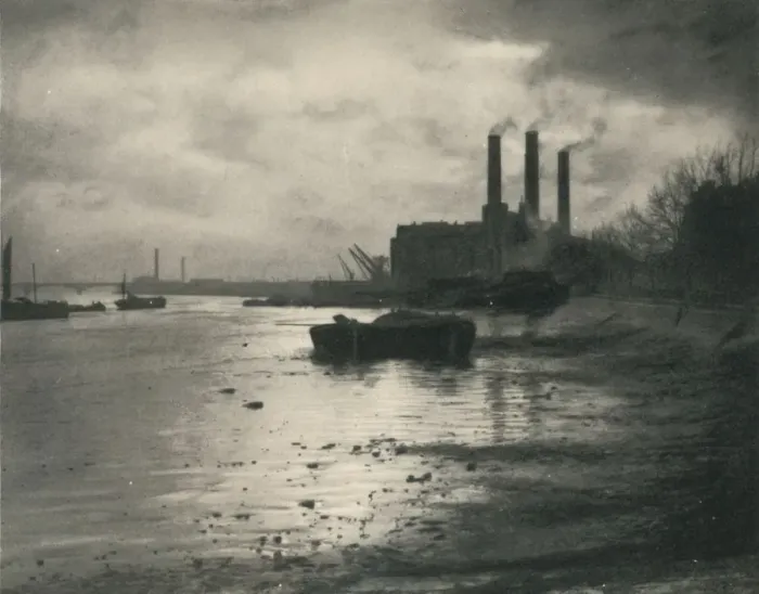 Framed Print : Chelsea Power Station, c1927, (1927). Artist: Reginald Belfield Framed Print : Chelsea Power Station, c1927, (1927). Artist: Reginald Belfield