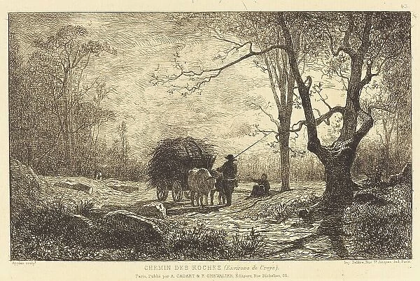 Chemin des Roches. Creator: Adolphe Appian