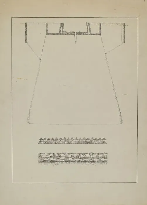 Framed Print : Chemise, c. 1936. Creator: Evelyn Bailey