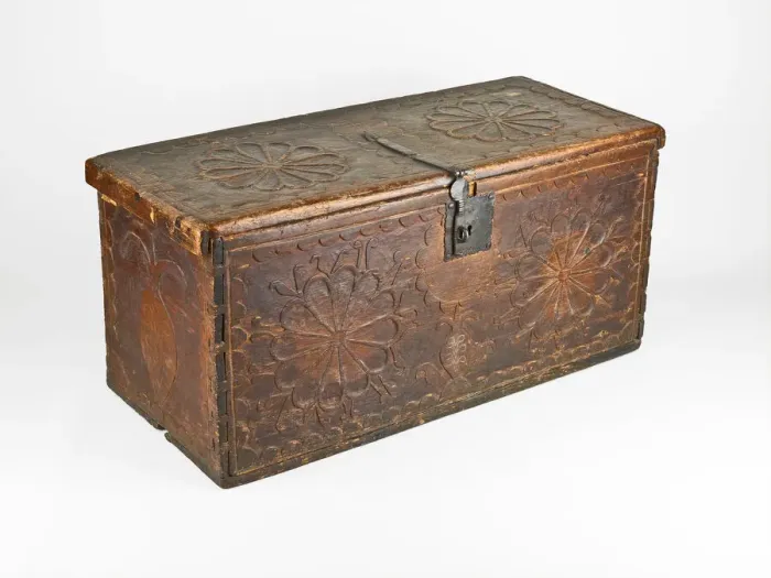 Framed Print : Chest, 1780 / 1830. Creator: Unknown Framed Print : Chest, 1780 / 1830. Creator: Unknown