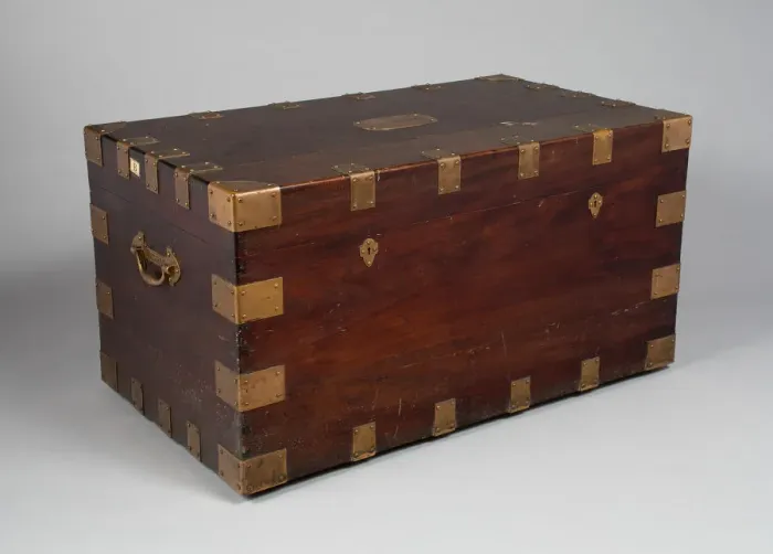 Framed Print : Chest, 1873. Creator: Tiffany & Co Framed Print : Chest, 1873. Creator: Tiffany & Co