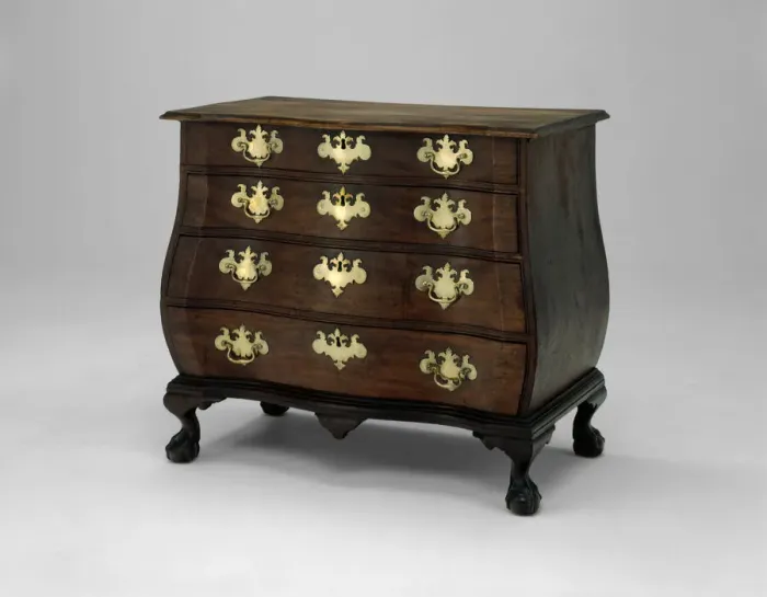Framed Print : Chest of Drawers, 1760 / 90. Creator: John Cogswell Framed Print : Chest of Drawers, 1760 / 90. Creator: John Cogswell