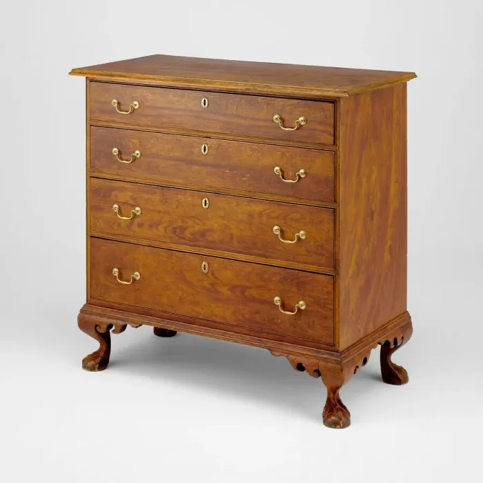 Framed Print : Chest of Drawers, 1780 / 1810. Creators: John Dunlap, Samuel Dunlap Framed Print : Chest of Drawers, 1780 / 1810. Creators: John Dunlap, Samuel Dunlap
