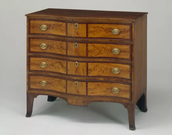 Framed Print : Chest of Drawers, 1800 / 15. Creator: Unknown Framed Print : Chest of Drawers, 1800 / 15. Creator: Unknown