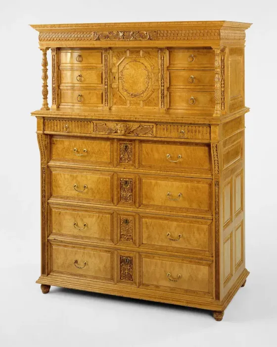 Framed Print : Chest of Drawers, 1878 / 84. Creator: Unknown Framed Print : Chest of Drawers, 1878 / 84. Creator: Unknown