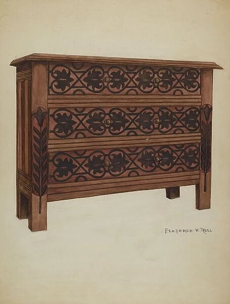 Chest of Drawers, c. 1936. Creator: Florence Neal