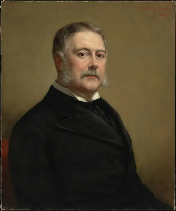 Framed Print : Chester Alan Arthur, April 1884. Creator: George Peter Alexander Healy Framed Print : Chester Alan Arthur, April 1884. Creator: George Peter Alexander Healy