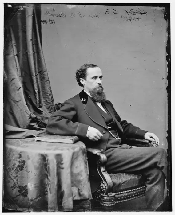 Framed Print : Chester Bidwell Darrall of Louisiana, between 1860 and 1875. Creator: Unknown Framed Print : Chester Bidwell Darrall of Louisiana, between 1860 and 1875. Creator: Unknown