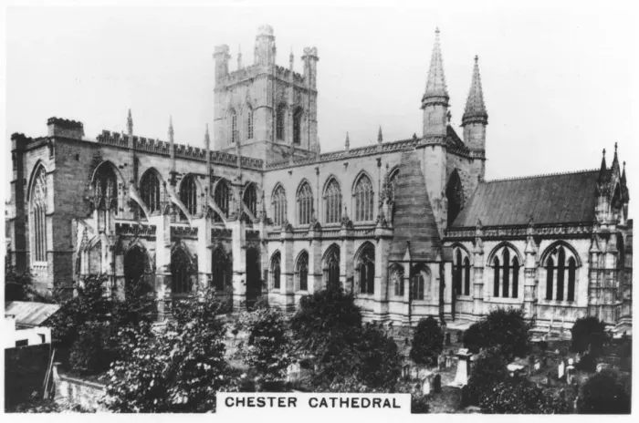 Framed Print : Chester Cathedral, 1936 Framed Print : Chester Cathedral, 1936