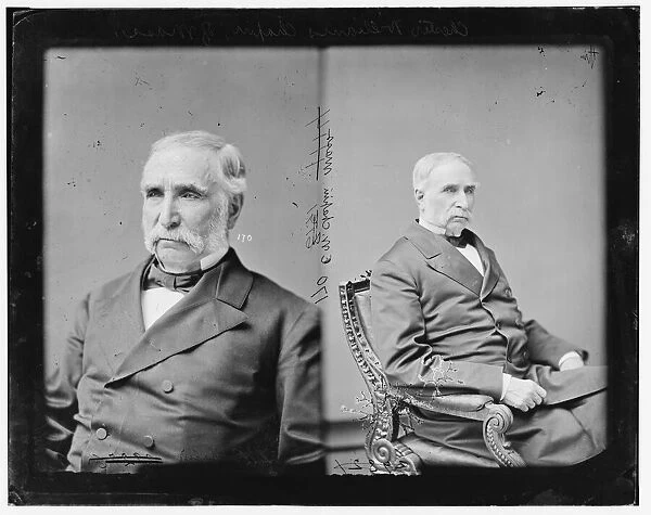 Chester William Chapin of Massachusetts, between 1865 and 1880. Creator: Unknown