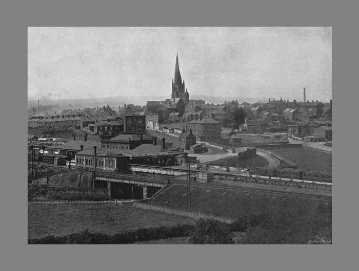 Framed Print : Chesterfield, c1900. Artist: Albert Edward Seaman Framed Print : Chesterfield, c1900. Artist: Albert Edward Seaman