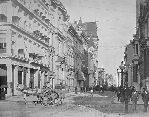 Chestnut Street, Philadelphia, 19th century