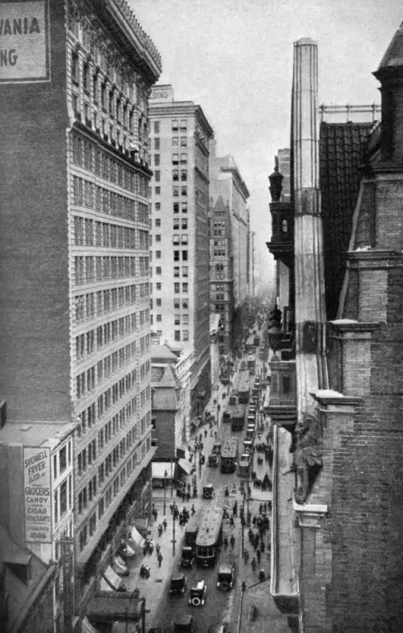 Framed Print : Chestnut Street, Philadelphia, Pennsylvania, USA, c1930s. Artist: Ewing Galloway Framed Print : Chestnut Street, Philadelphia, Pennsylvania, USA, c1930s. Artist: Ewing Galloway