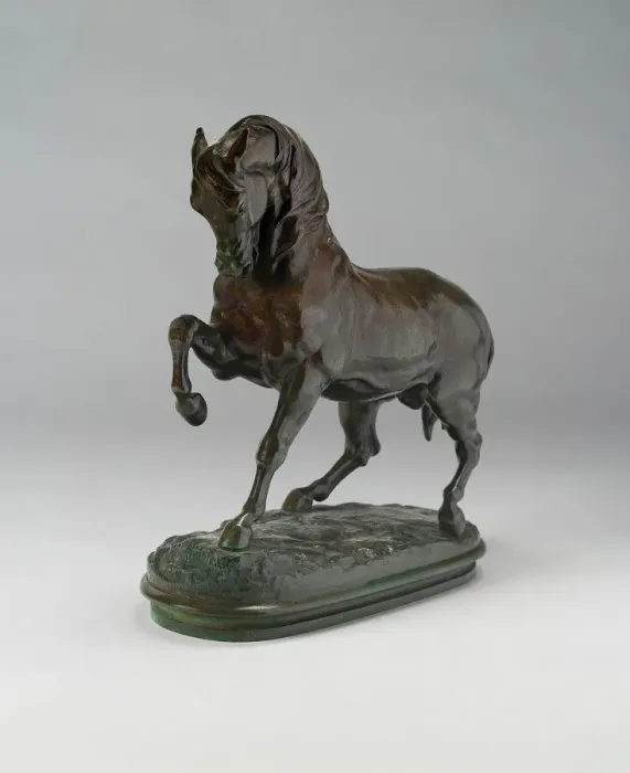 Framed Print : Cheval Turk, 1850 / 1900. Creator: Antoine-Louis Barye Framed Print : Cheval Turk, 1850 / 1900. Creator: Antoine-Louis Barye