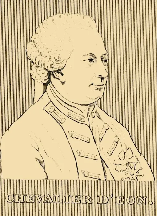 Framed Print : Chevalier D Eon, (1728-1810), 1830. Creator: Unknown Framed Print : Chevalier D Eon, (1728-1810), 1830. Creator: Unknown
