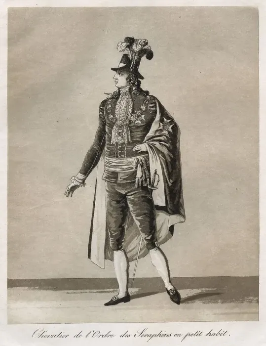 Framed Print : Chevalier de l'Ordre des Seraphins en petit habit, 1780s. Creator: Johan Abraham Aleander. Chevalier de l'Ordre des Seraphins en petit habit, 1780s. Creator: Johan Abraham Aleander Framed Print : Chevalier de l'Ordre des Seraphins en petit habit, 1780s. Creator: Johan Abraham Aleander. Chevalier de l'Ordre des Seraphins en petit habit, 1780s. Creator: Johan Abraham Aleander