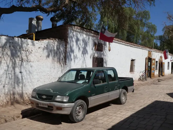 Framed Print : Chevrolet LUV pick-ip truck in Chile 2019. Creator: Unknown Framed Print : Chevrolet LUV pick-ip truck in Chile 2019. Creator: Unknown