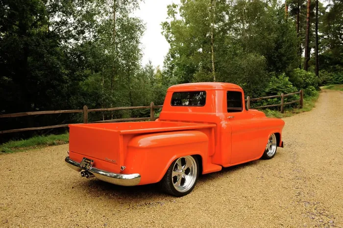 Framed Print : Chevrolet Model 3A Truck 1957. Artist: Simon Clay Framed Print : Chevrolet Model 3A Truck 1957. Artist: Simon Clay