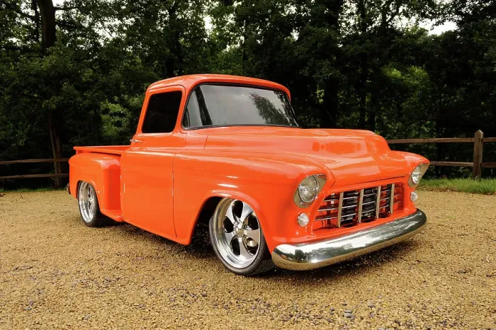 Framed Print : Chevrolet Model 3A Truck 1957. Artist: Simon Clay Framed Print : Chevrolet Model 3A Truck 1957. Artist: Simon Clay