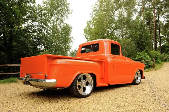 Framed Print : Chevrolet Model 3A Truck 1957. Artist: Simon Clay Framed Print : Chevrolet Model 3A Truck 1957. Artist: Simon Clay