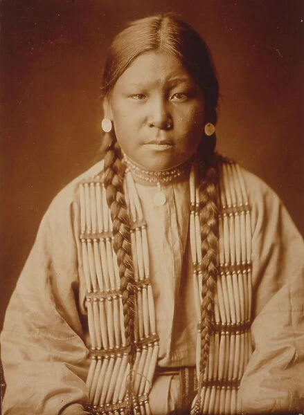 Cheyenne girl, c1905. Creator: Edward Sheriff Curtis