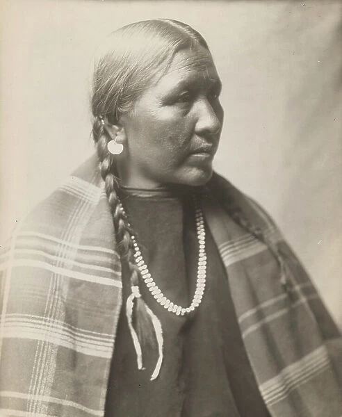 Cheyenne matron, 1905. Creator: Edward Sheriff Curtis